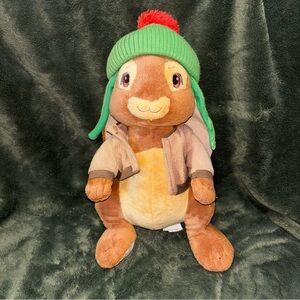 Peter Rabbit Plush Doll 14” Cartwheel Kids Beatrix Potter Stuffed Animal Winter